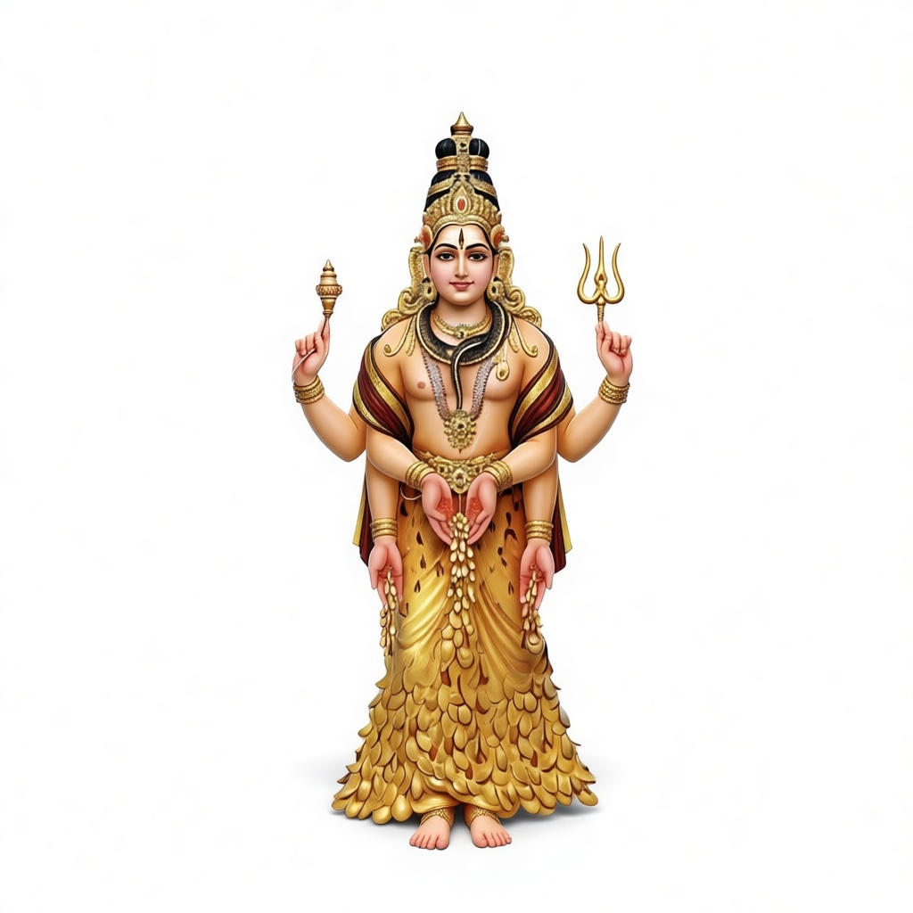 Lord Dattatreya Statue free 3D printable STL