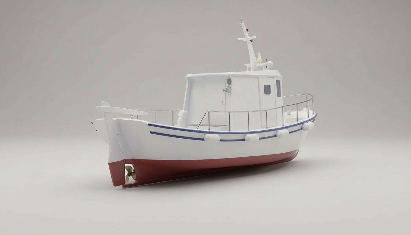 Classic Tugboat Model free 3D printable STL