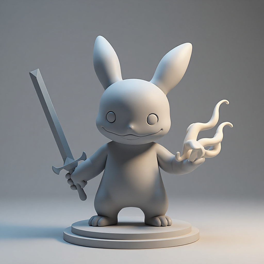 Infernape Figurine free 3D printable STL