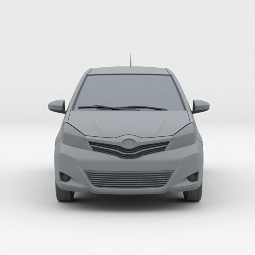 2013 Toyota Yaris 1.4d4 free 3D printable STL