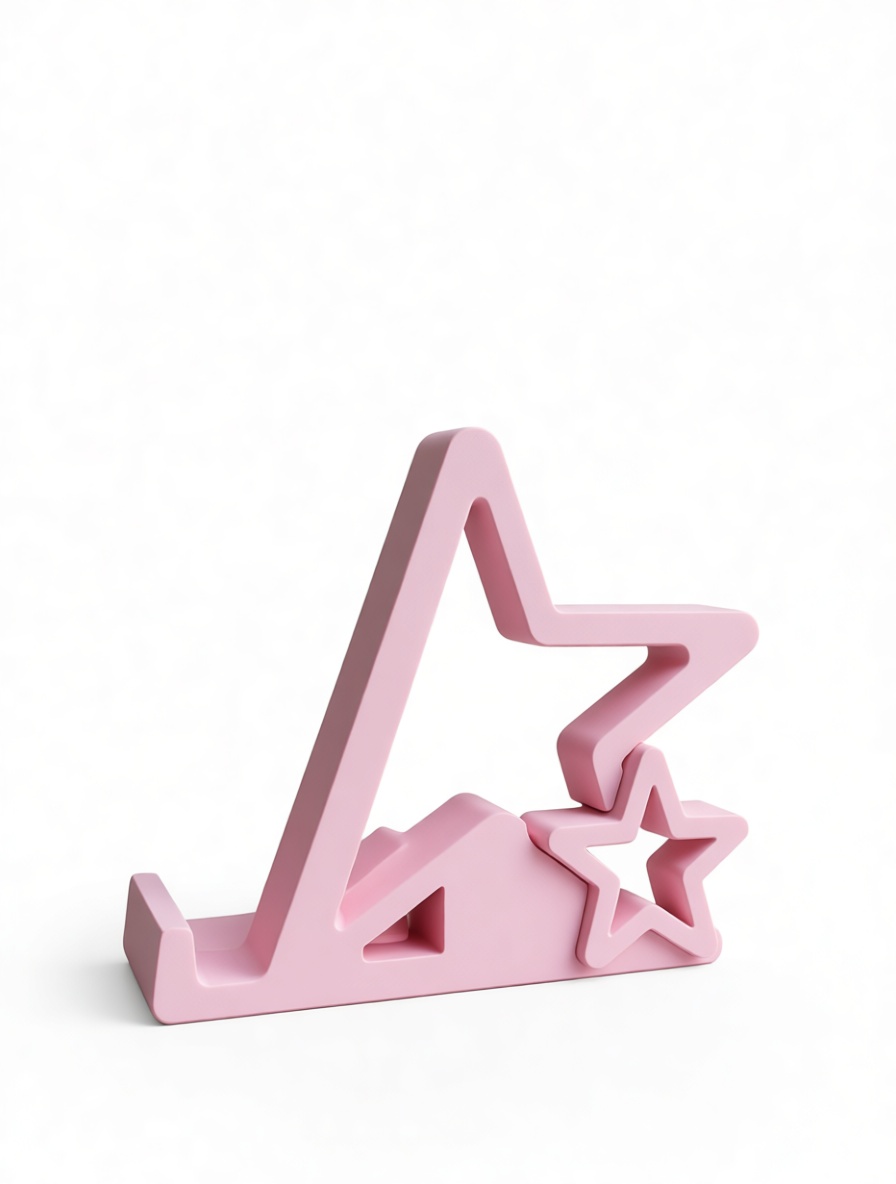 Star Shelf Bracket free 3D printable STL
