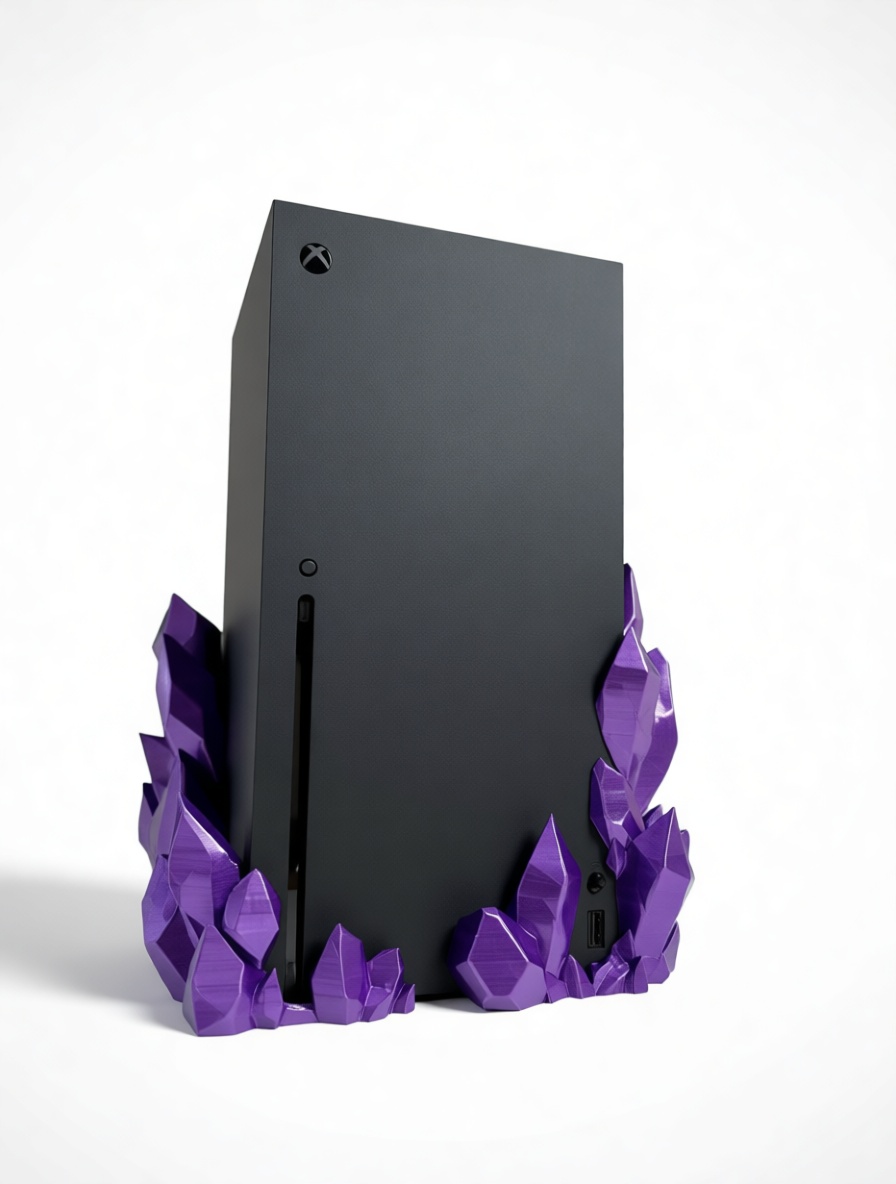 Xbox Series X Crystal Stand free 3D printable STL