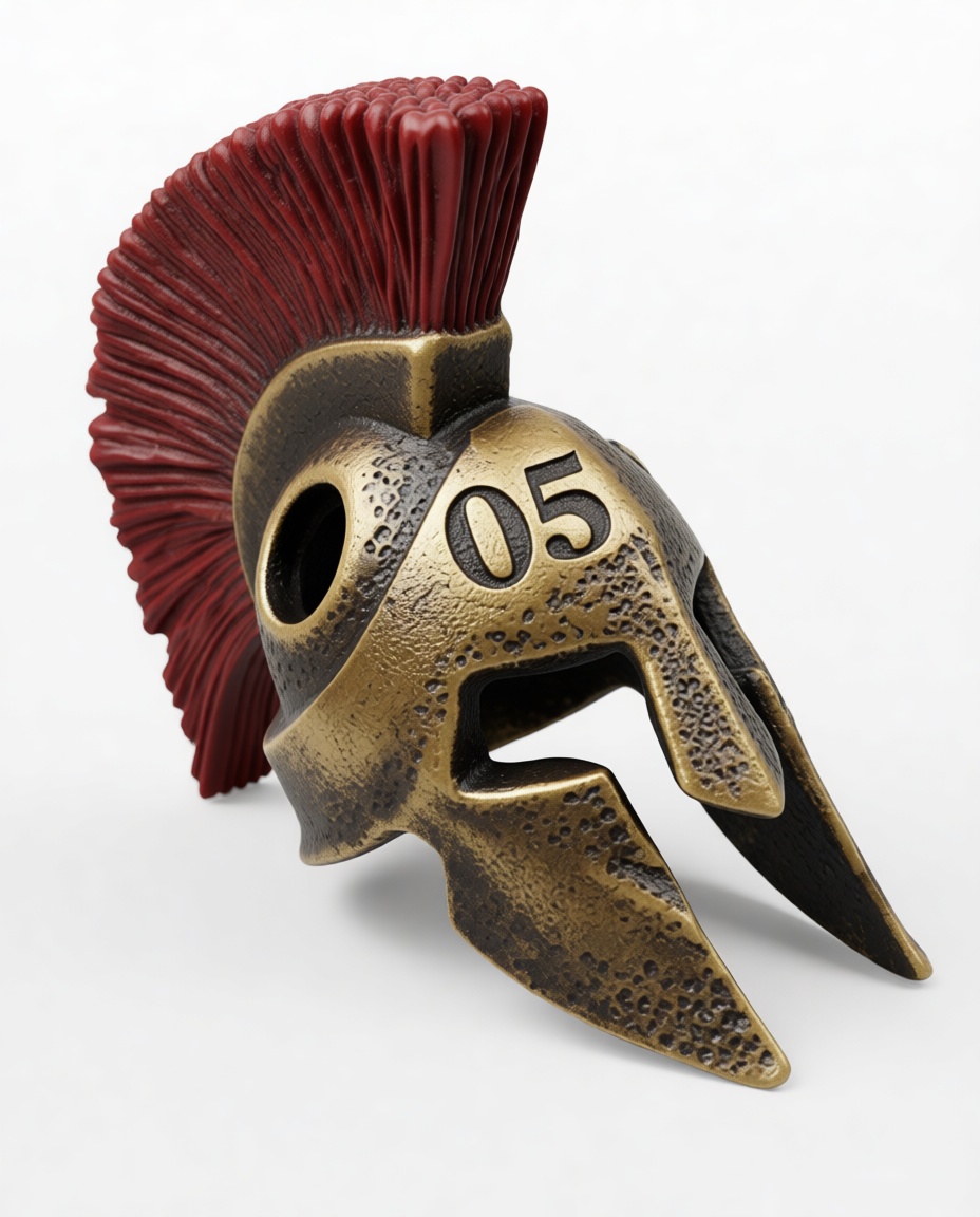Spartan Helmet Figurine free 3D printable STL