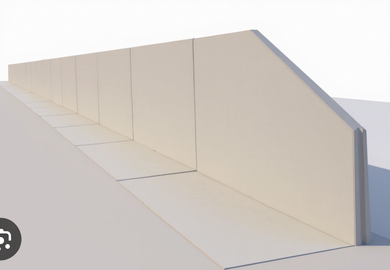 Wall Barrier Model free 3D printable STL