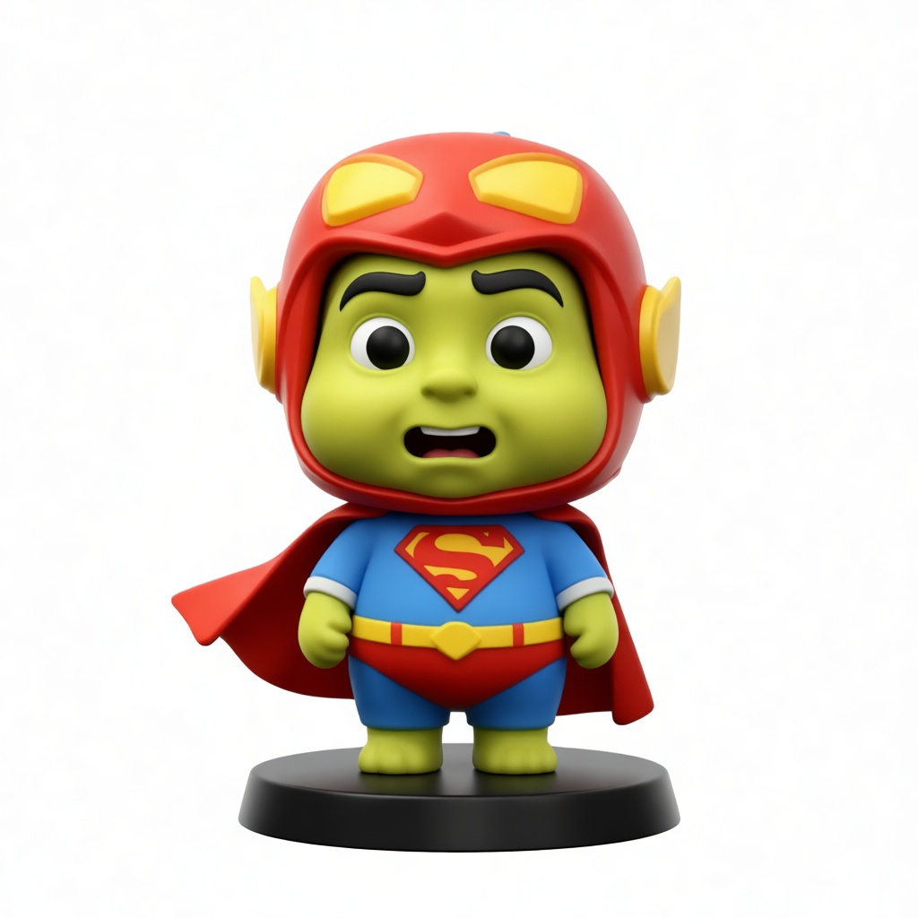 Superbaby Superman Figurine free 3D printable STL