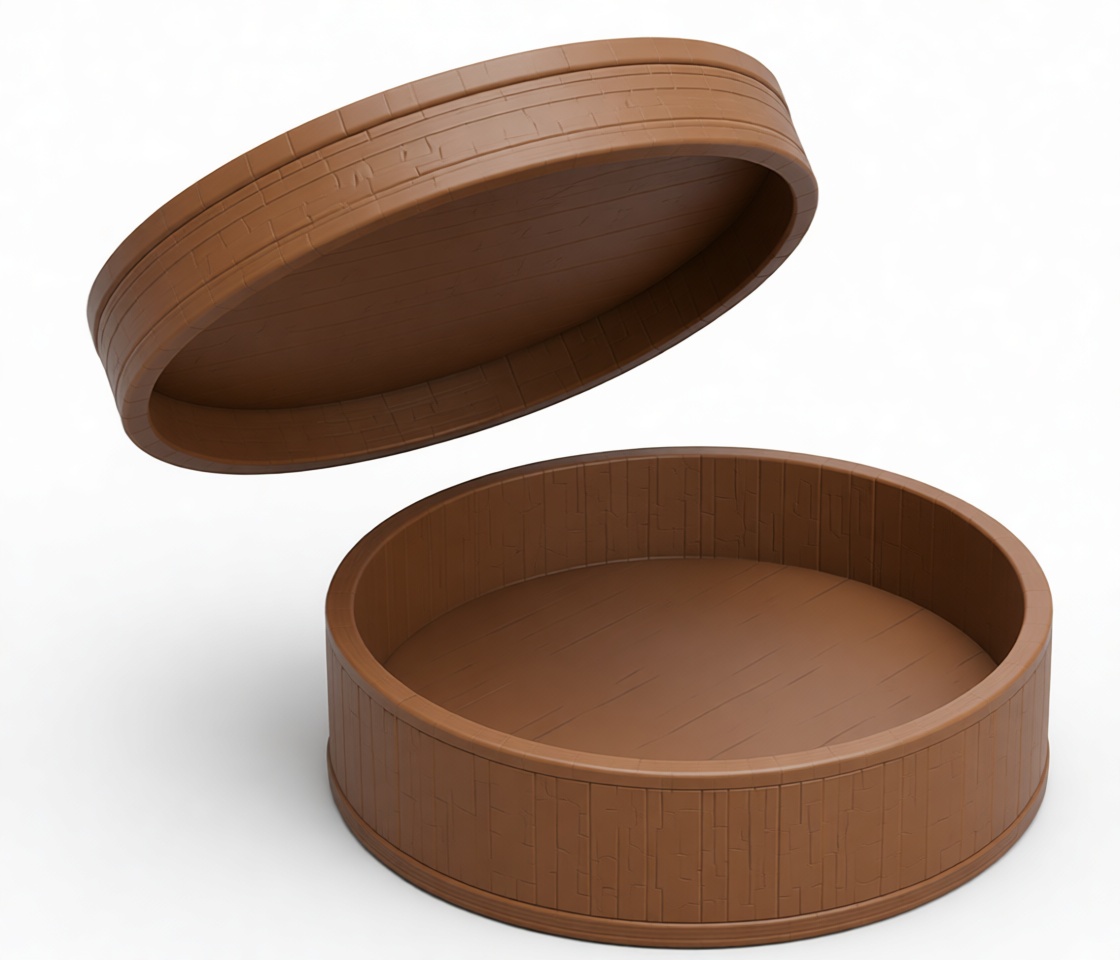 Wooden Dice Tray free 3D printable STL