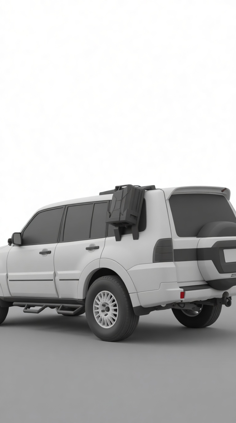Toyota Land Cruiser SUV Model free 3D printable STL