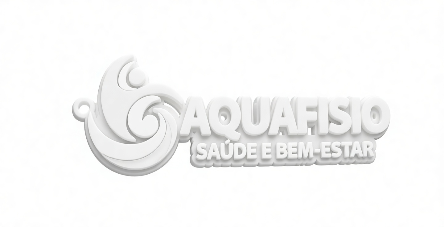 Aquafisio Logo Emblem free 3D printable STL