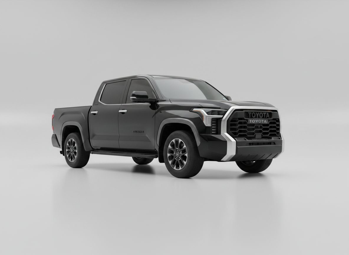 Toyota Tundra Truck Model free 3D printable STL
