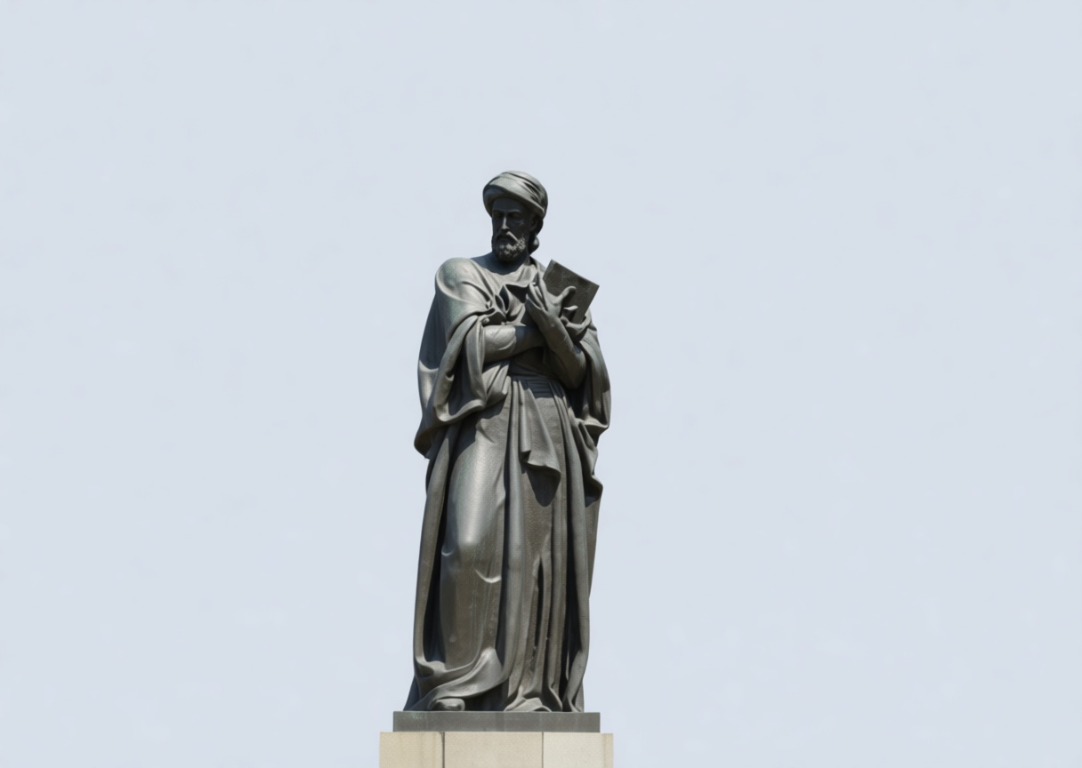 Avicenna Statue free 3D printable STL