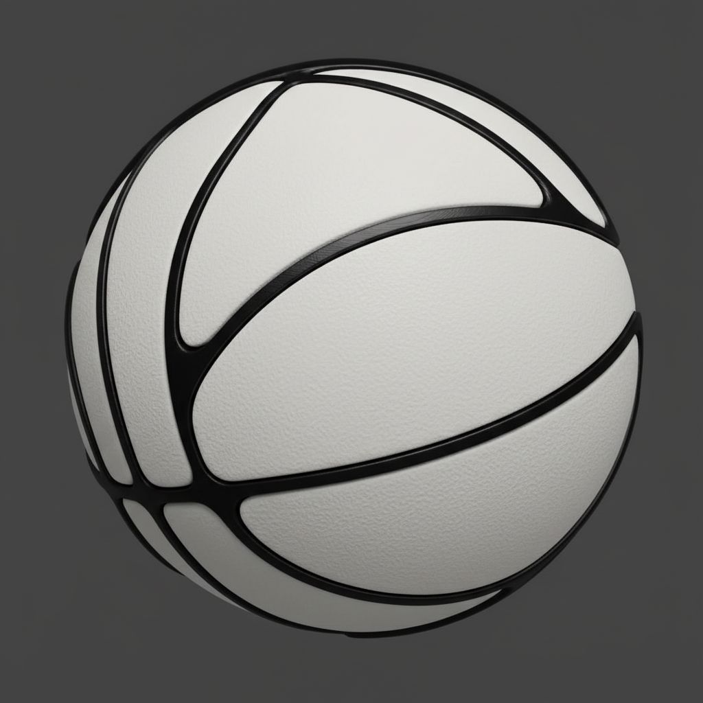 Modern Basketball Model free 3D printable STL
