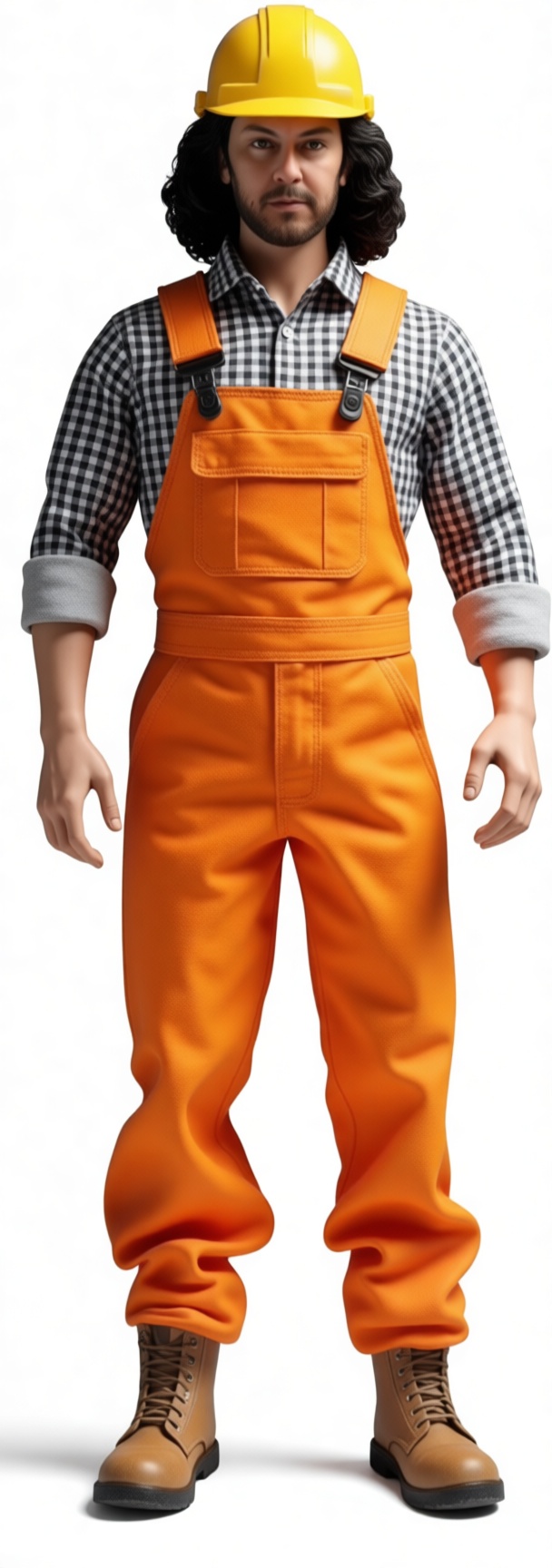 Construction Worker Figurine free 3D printable STL
