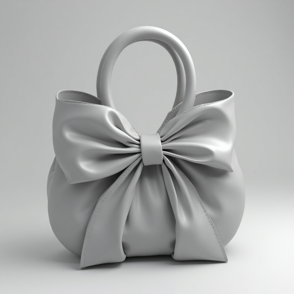Bow Shaped Handbag Model free 3D printable STL