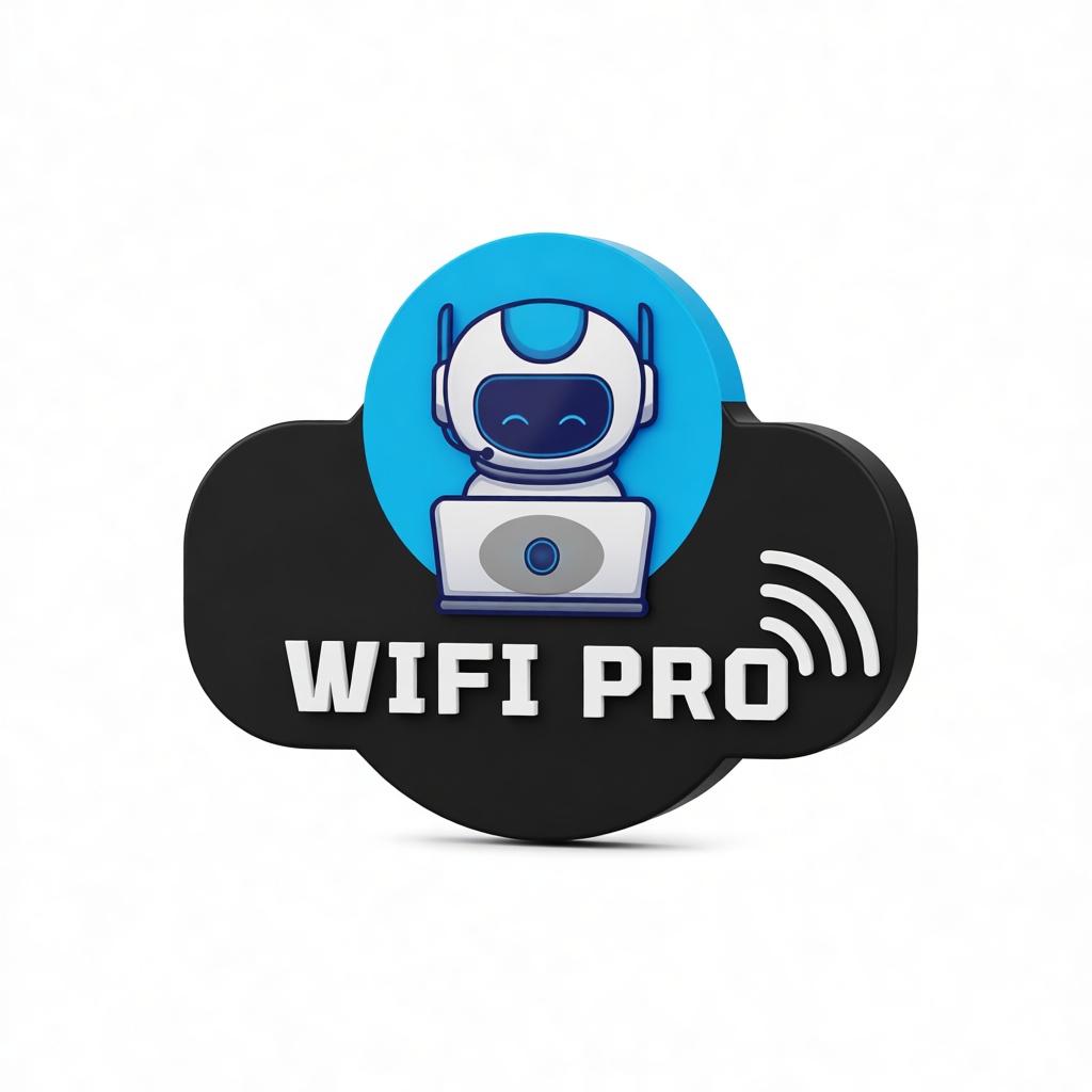 WiFi Pro Logo Model free 3D printable STL