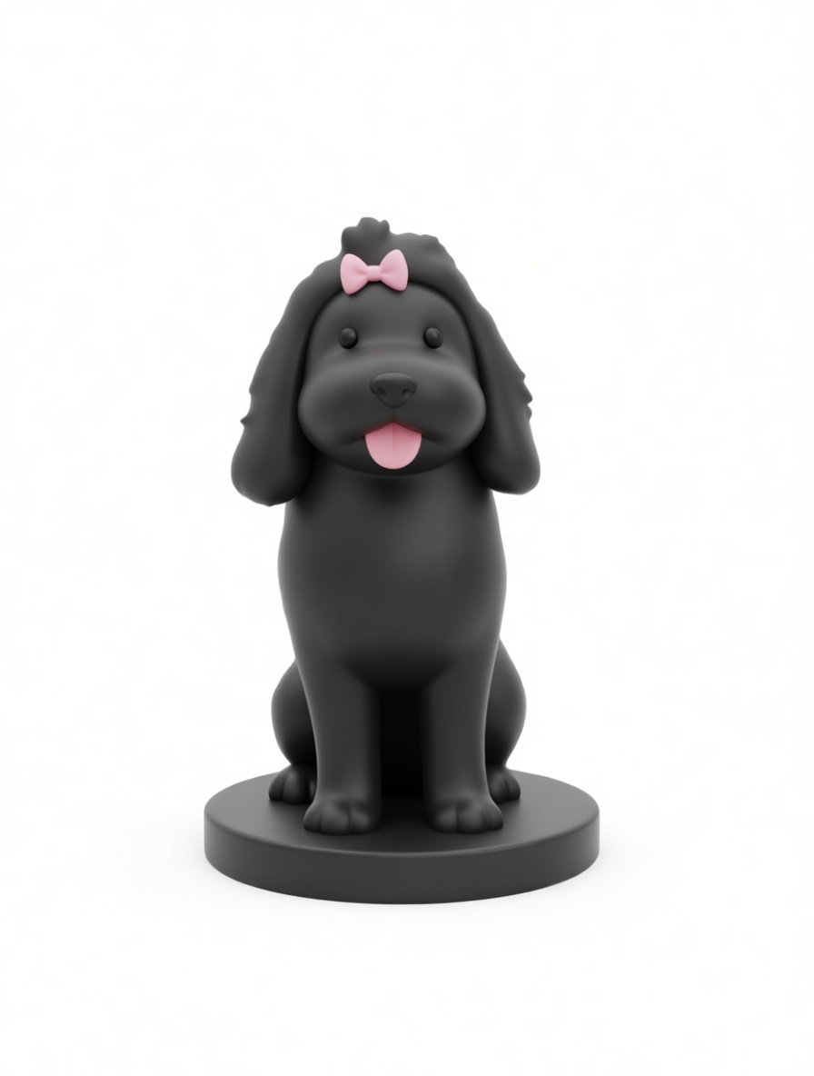 Cocker Spaniel Figurine free 3D printable STL