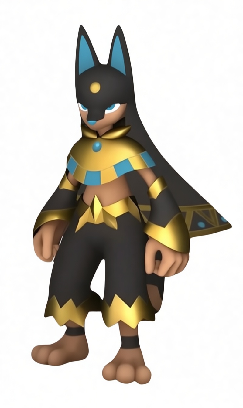 Anubis Warrior Figurine free 3D printable STL