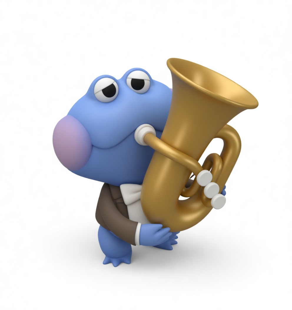 Frog Musician Figurine free 3D printable STL