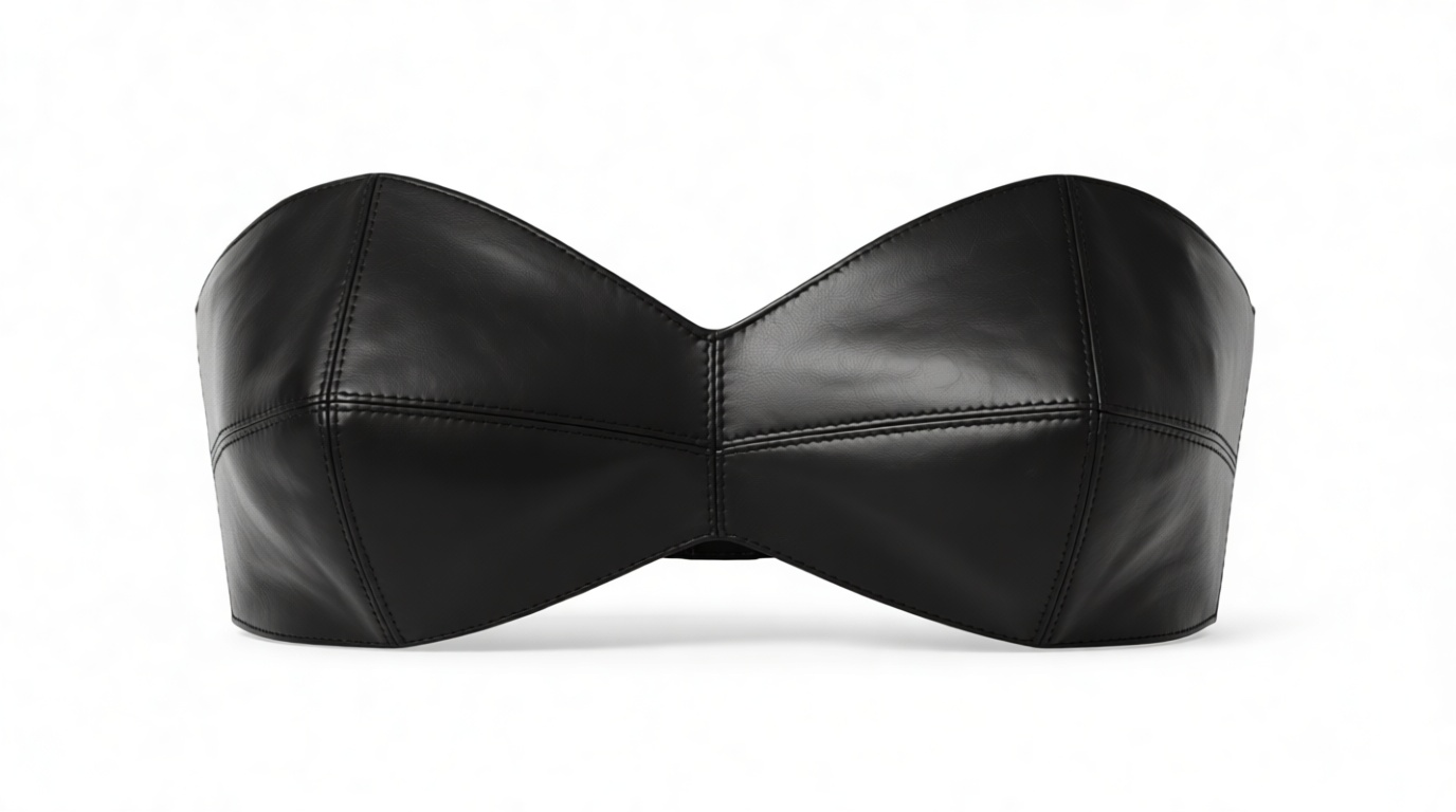 Black Leather Corset Top free 3D printable STL