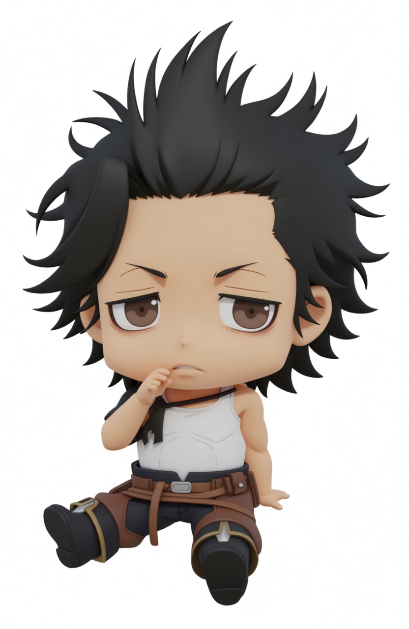 Shinra Kusakabe Figurine free 3D printable STL