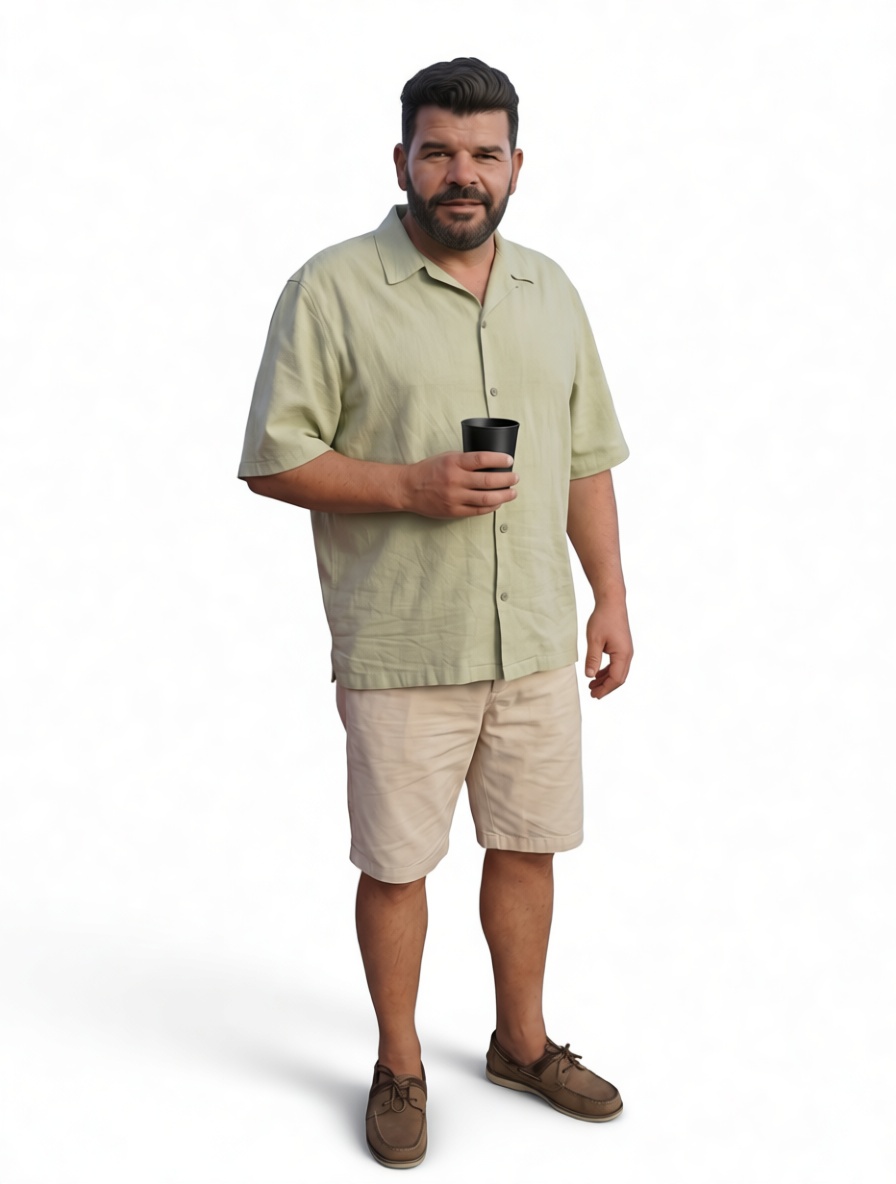 Casual Man Figurine free 3D printable STL