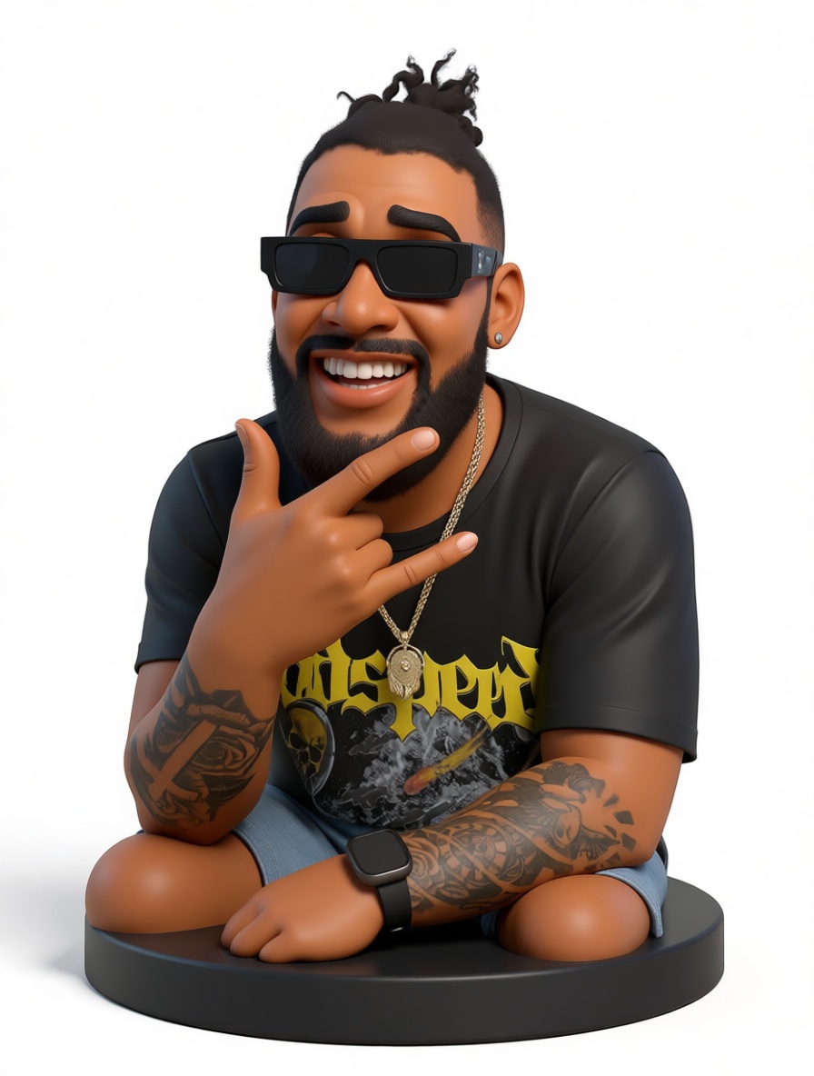 Modern Man Figurine free 3D printable STL