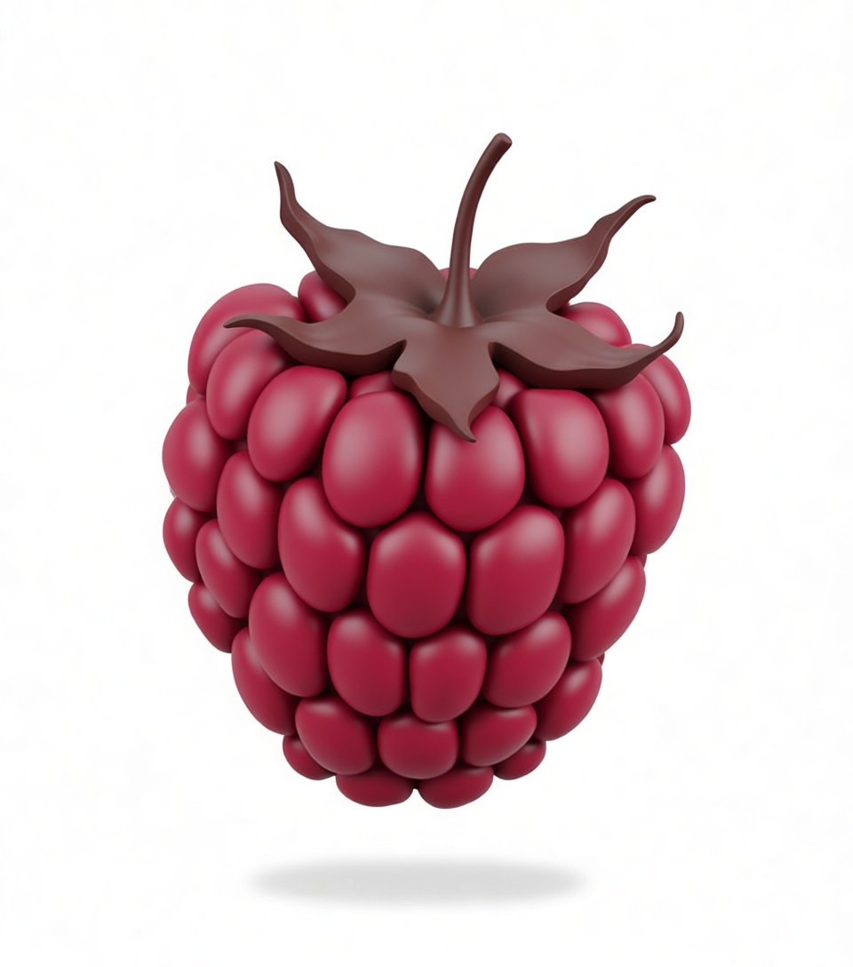 Raspberry 3D Model free 3D printable STL