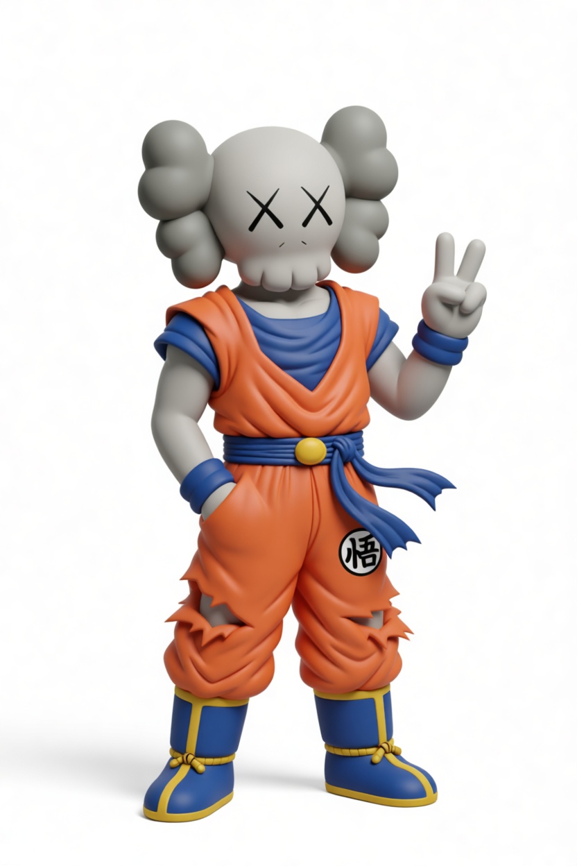 KAWS Goku Figurine free 3D printable STL