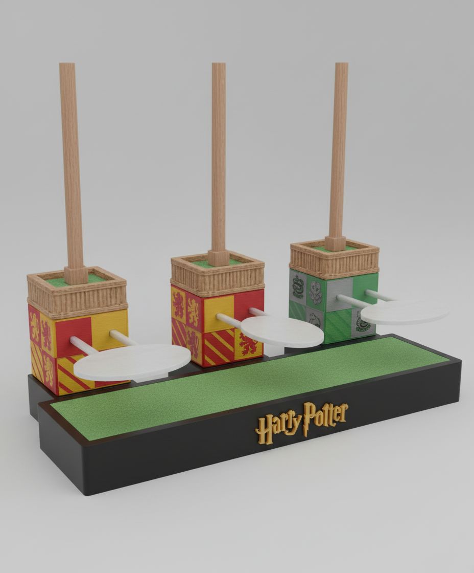 Harry Potter Quidditch Hoops free 3D printable STL
