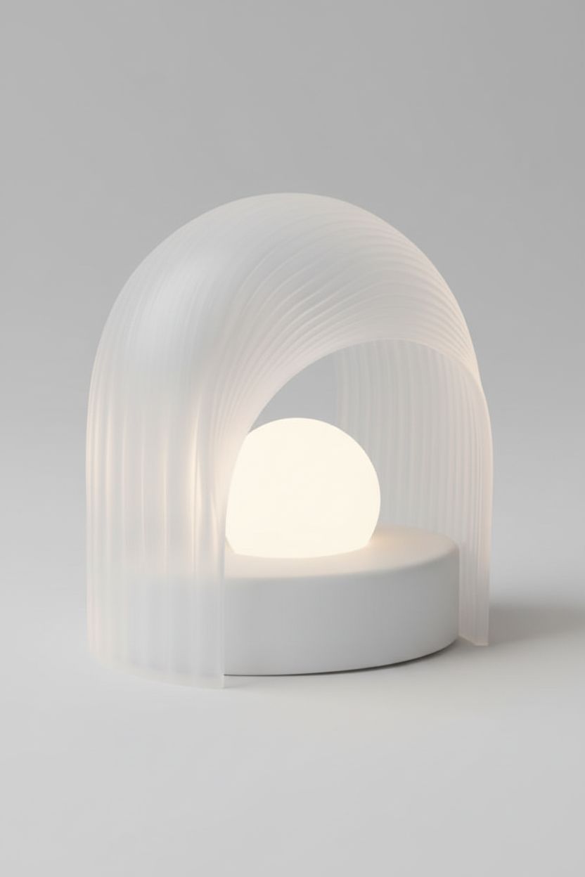 Modern Arch Lamp free 3D printable STL
