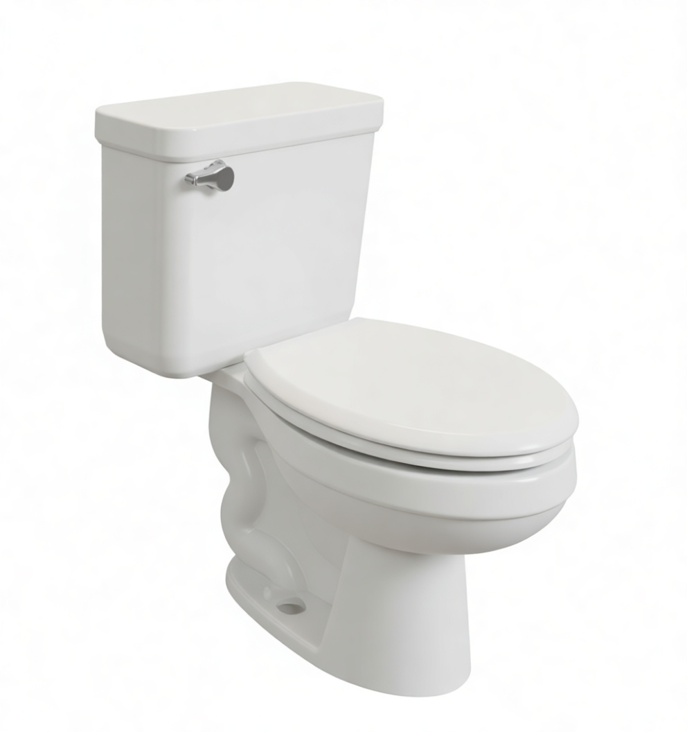 Standard Toilet Model free 3D printable STL