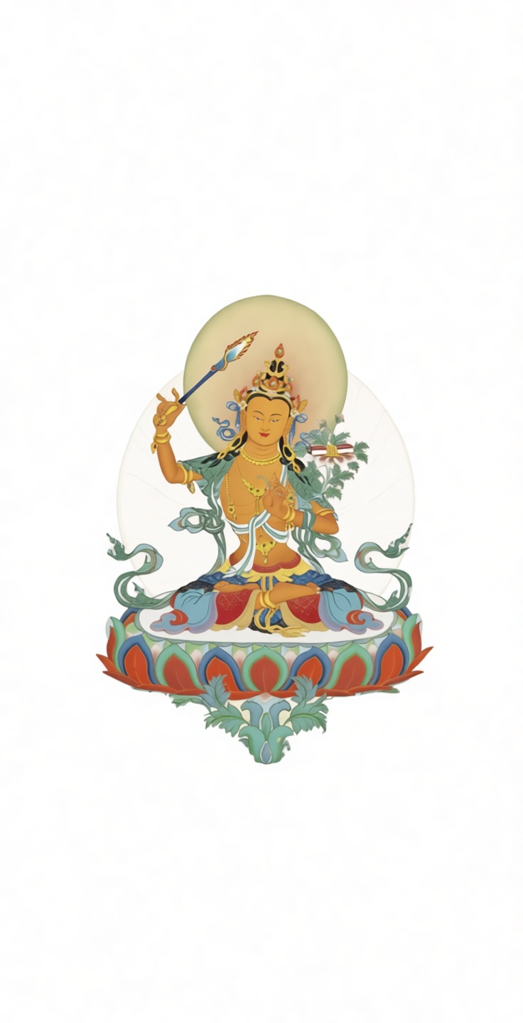 Manjushri Statue free 3D printable STL