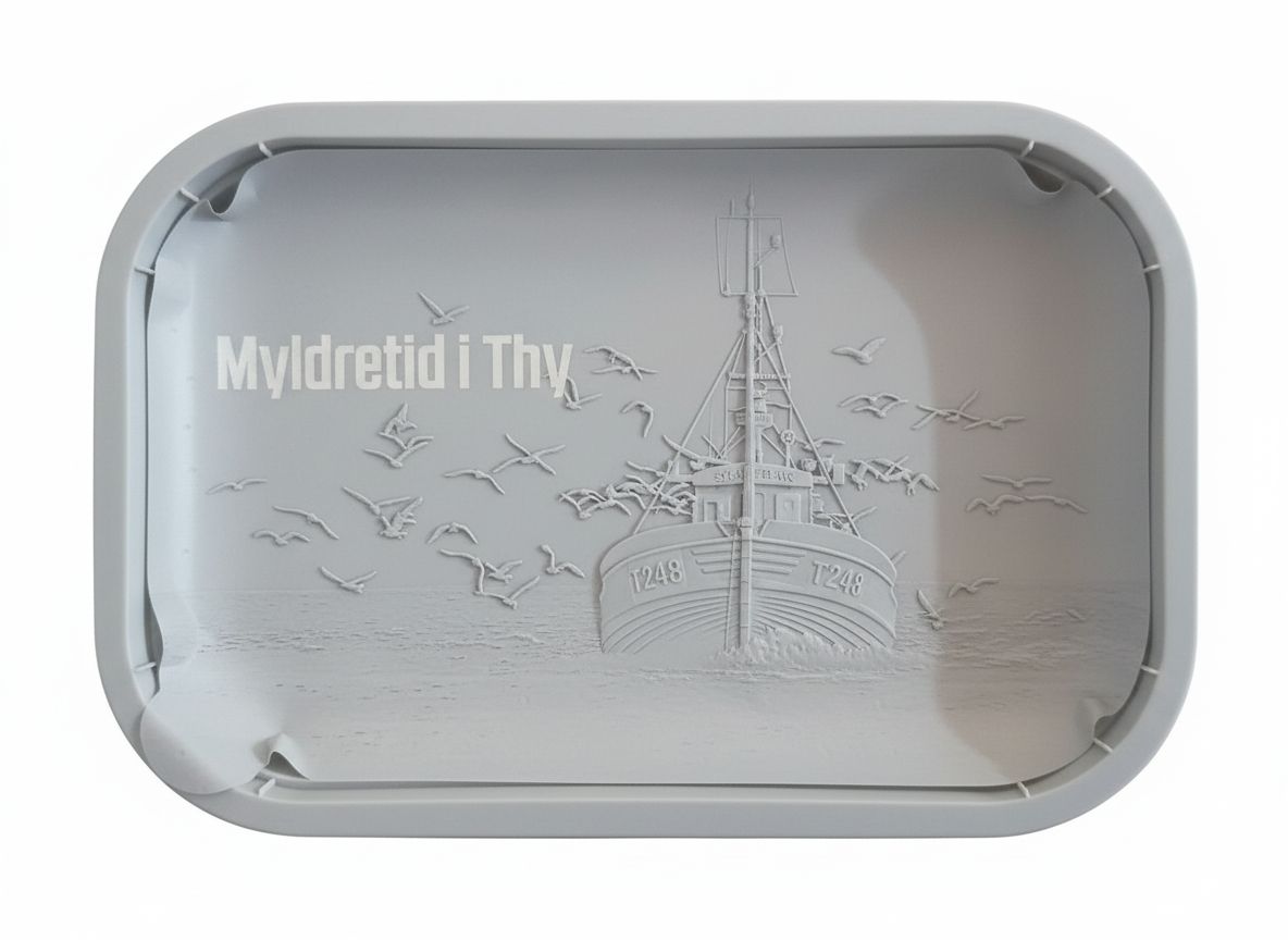 Fishing Boat Relief Tray free 3D printable STL