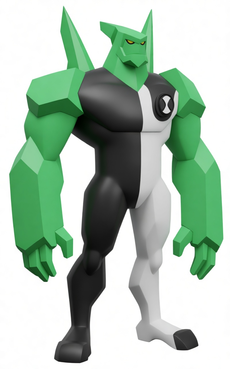 Four Arms Figurine free 3D printable STL