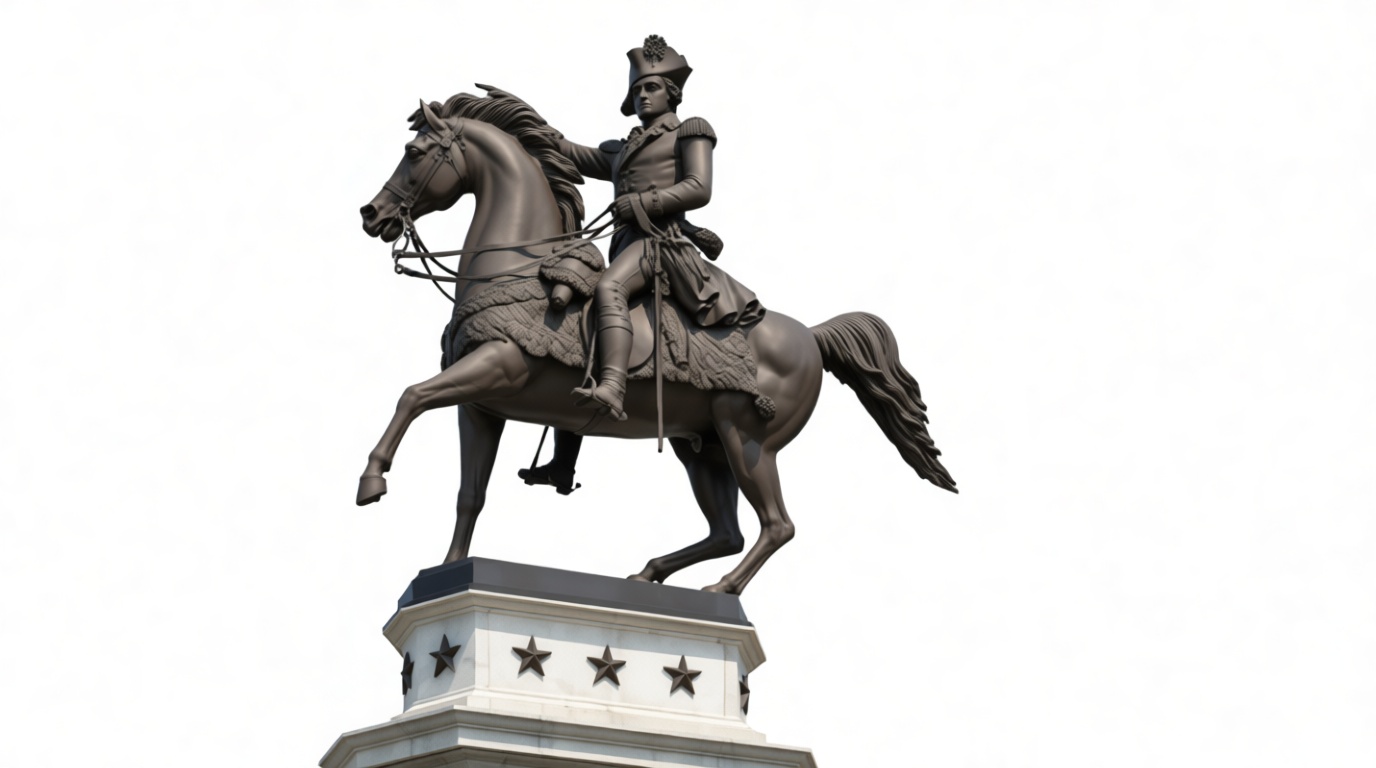 Napoleon Bonaparte Statue free 3D printable STL