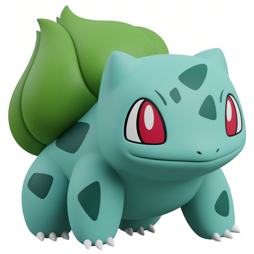 Bulbasaur Figurine free 3D printable STL