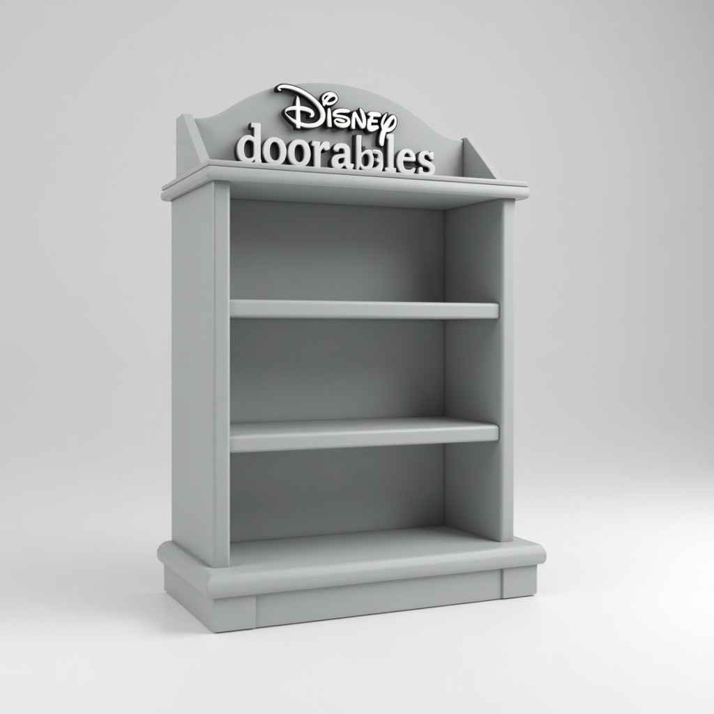 Disney Doorables Shelf - Free 3D Printable STL File