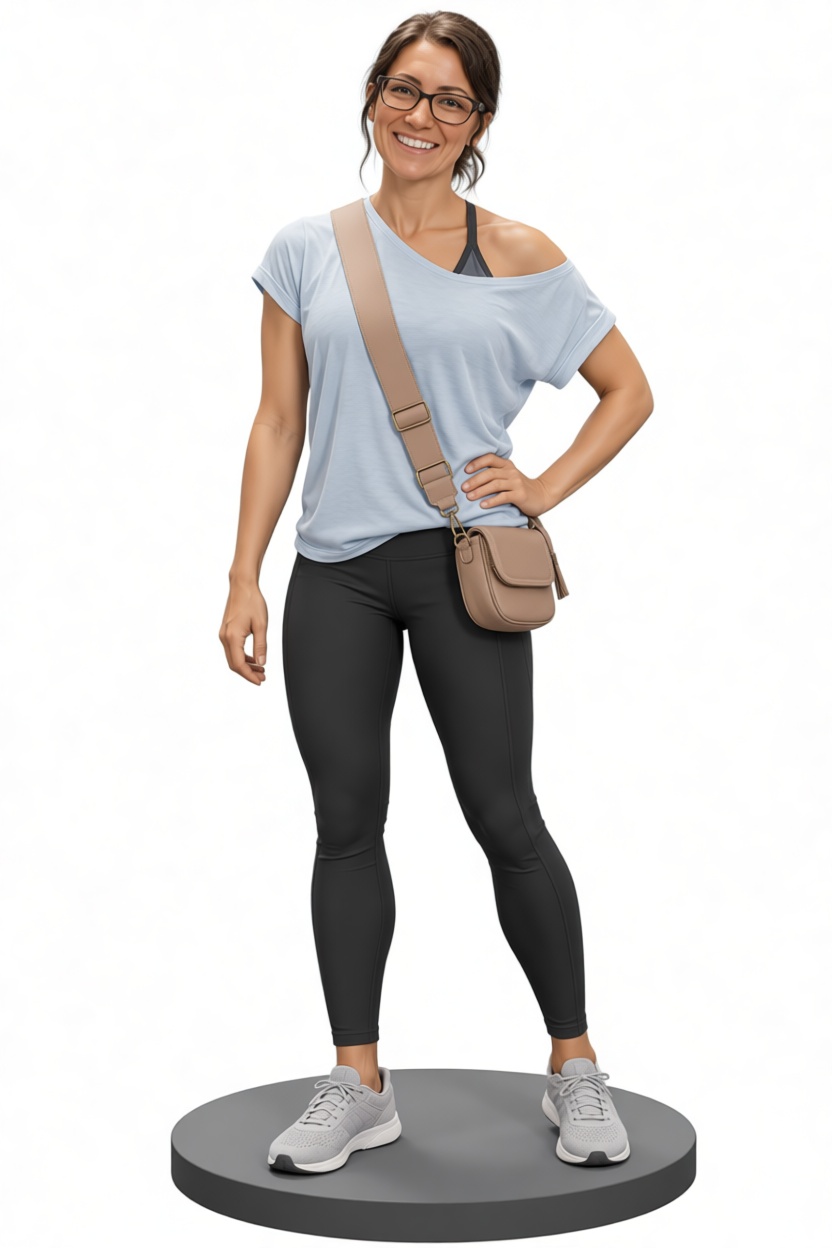Casual Woman Figurine free 3D printable STL