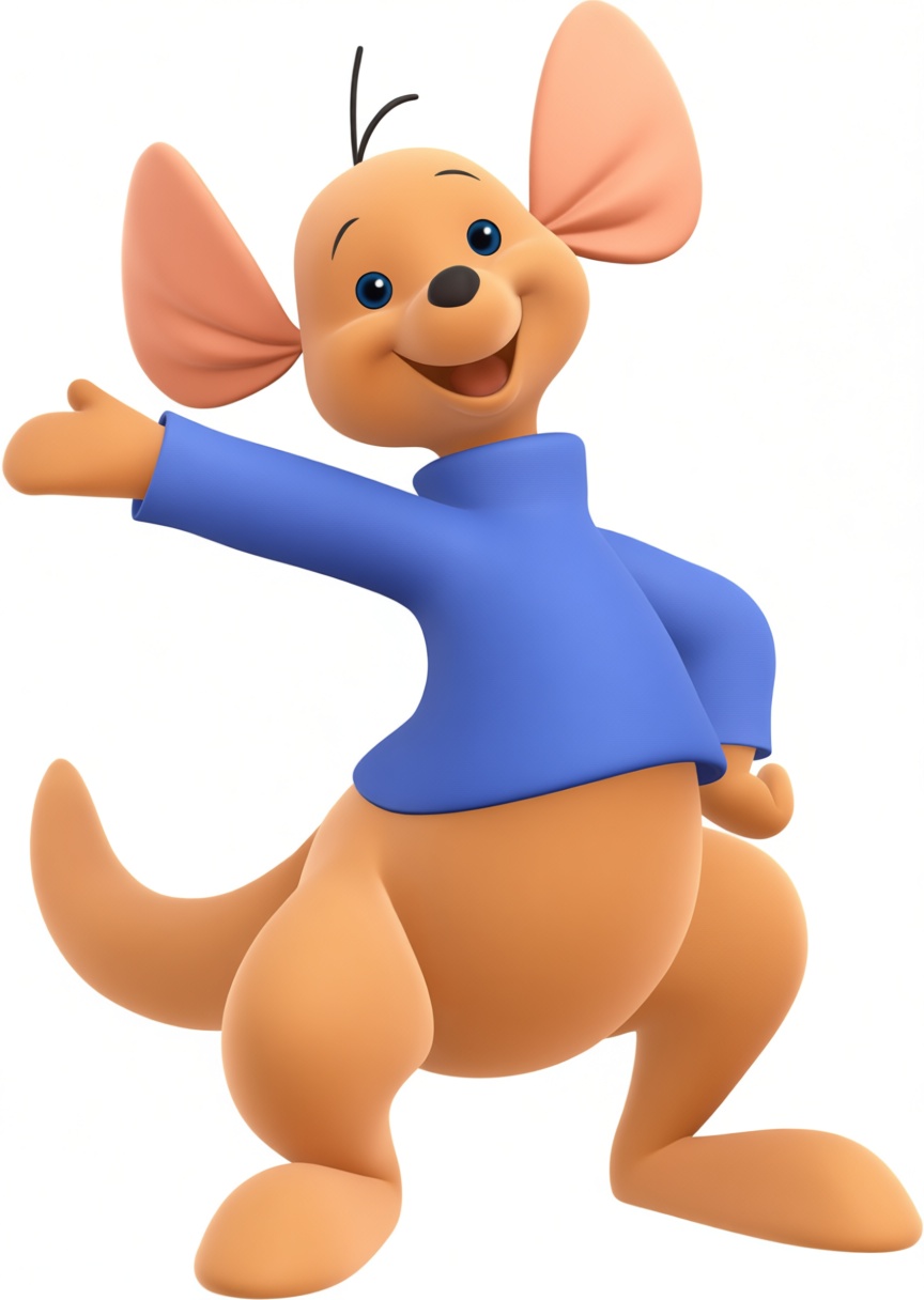 Roo Kangaroo Figurine free 3D printable STL