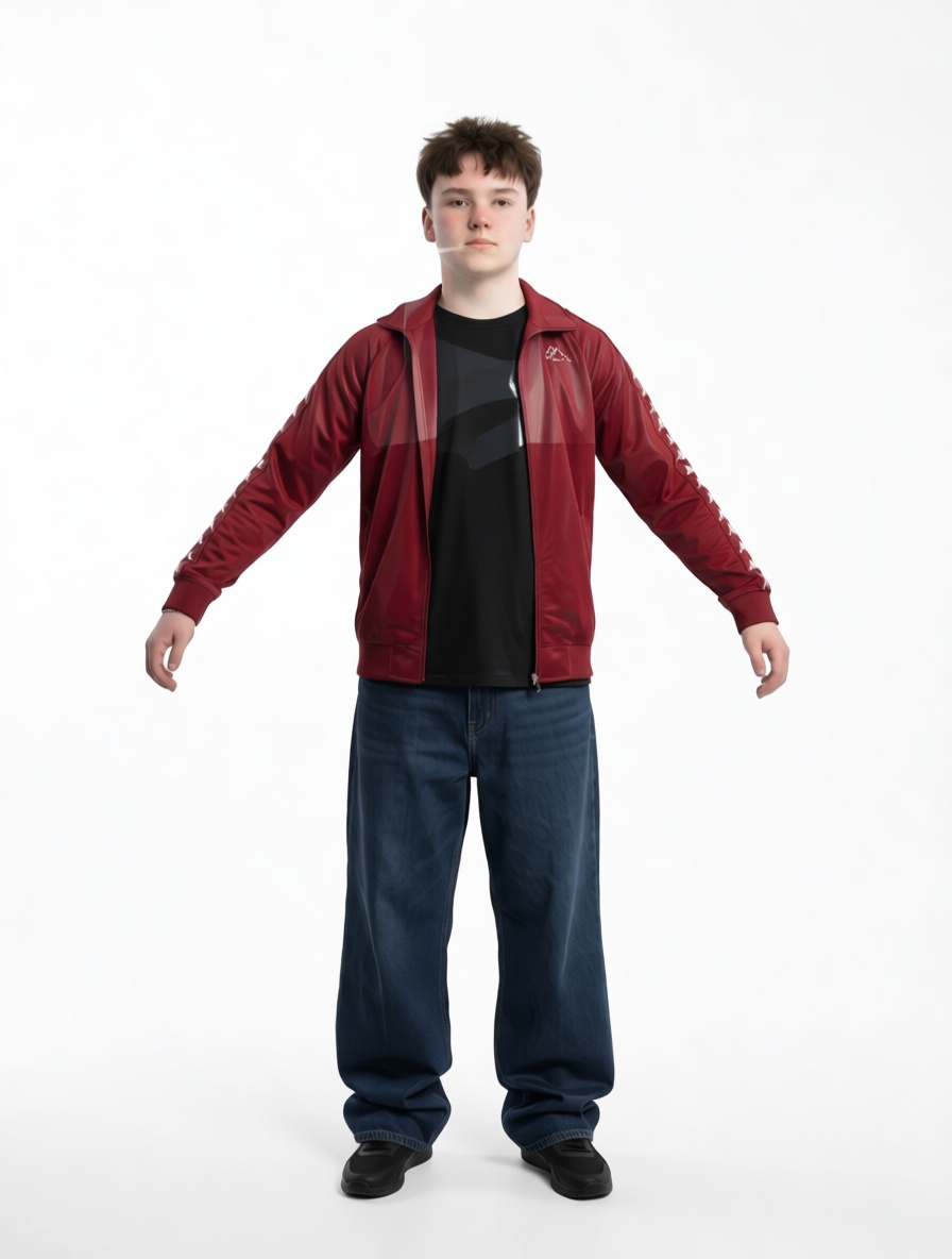 Casual Teen Male Model free 3D printable STL