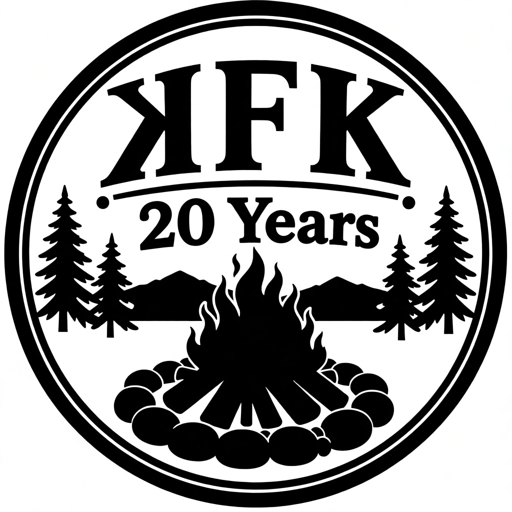 KFK 20 Years Badge free 3D printable STL