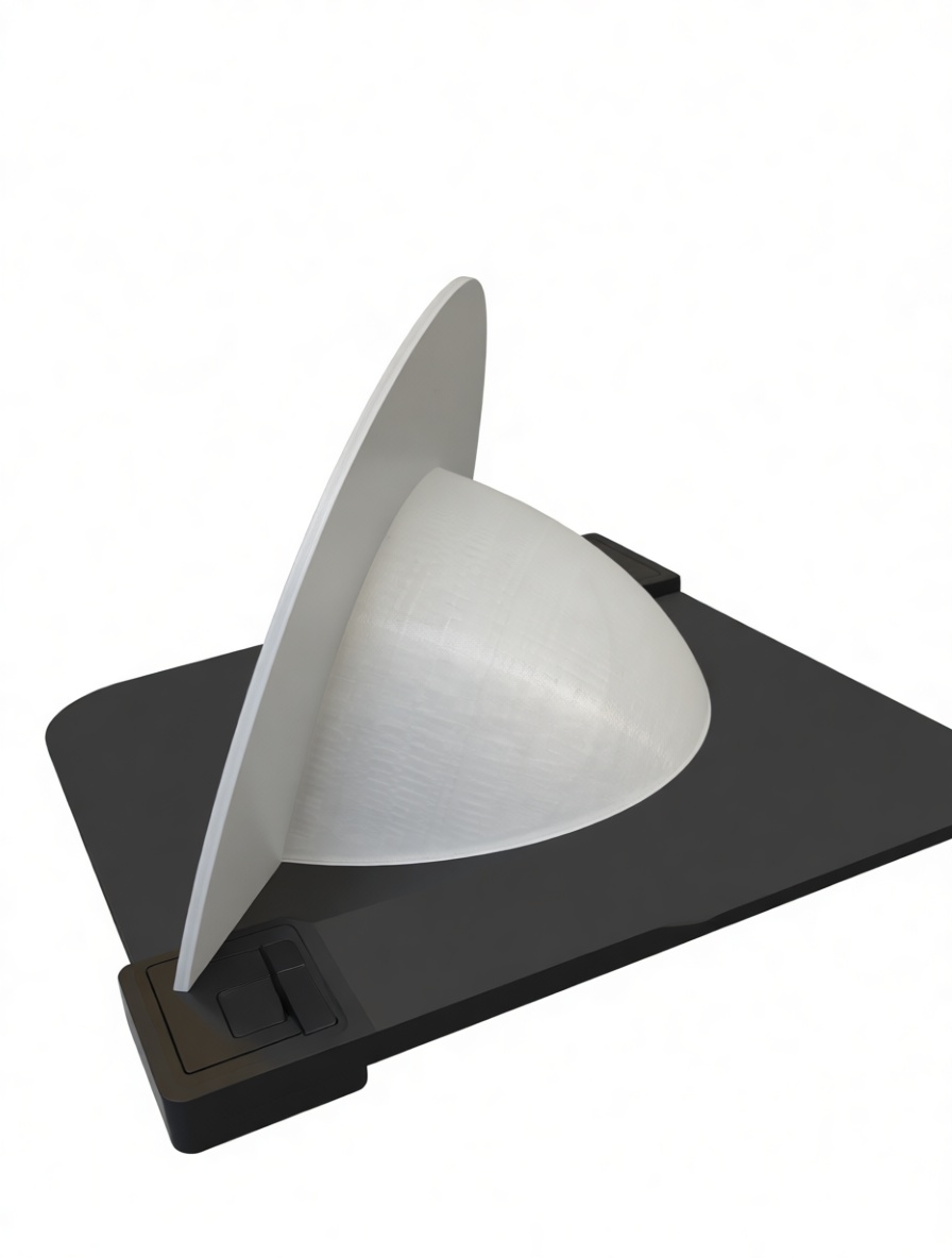 Conical Satellite Dish Model free 3D printable STL