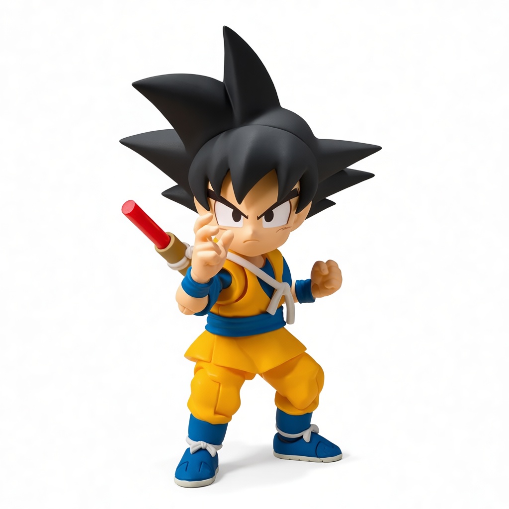 Kid Goku Figurine free 3D printable STL