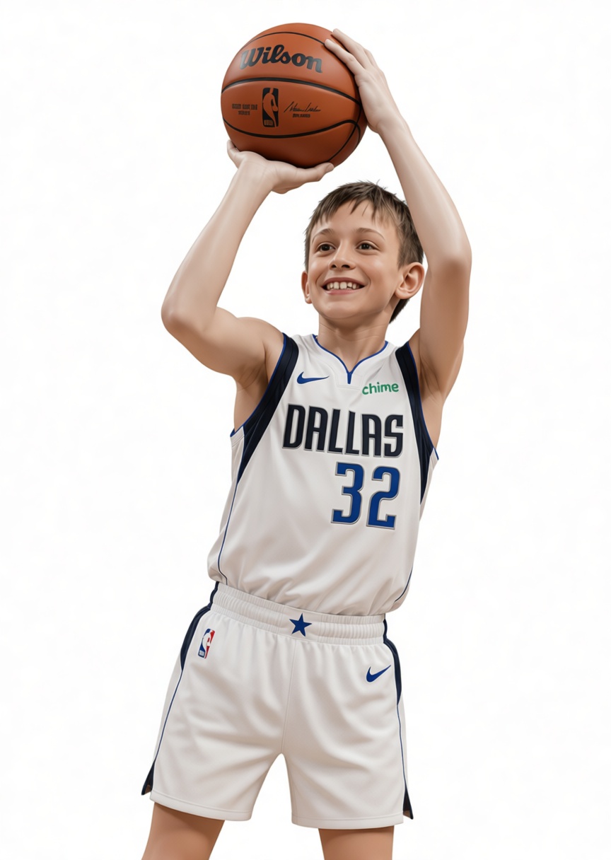 Young Basketball Player Figurine free 3D printable STL