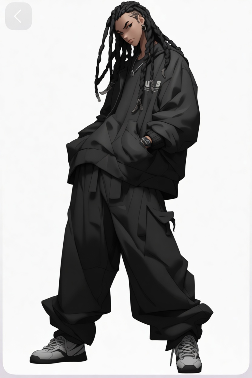 Streetwear Male Figure free 3D printable STL