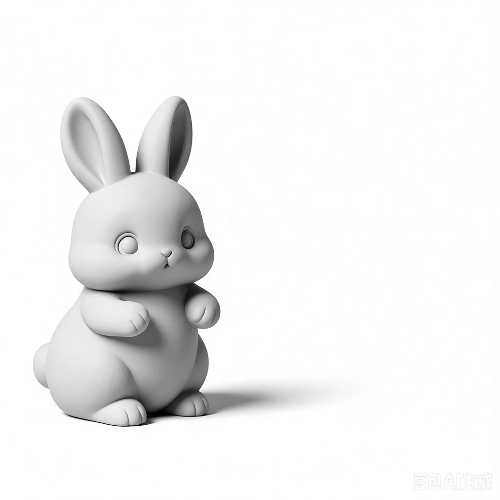 Cute Bunny Figurine free 3D printable STL