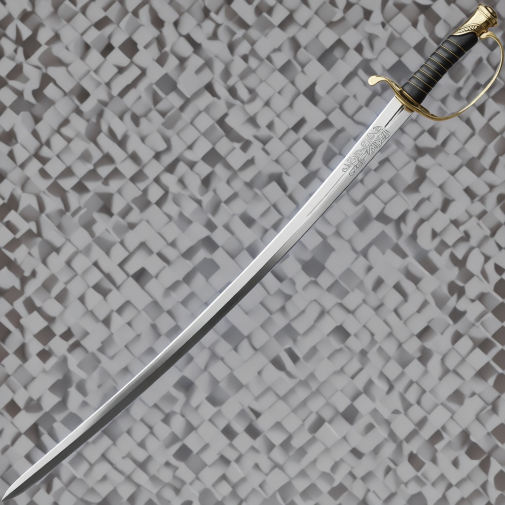 Saber Sword Model free 3D printable STL