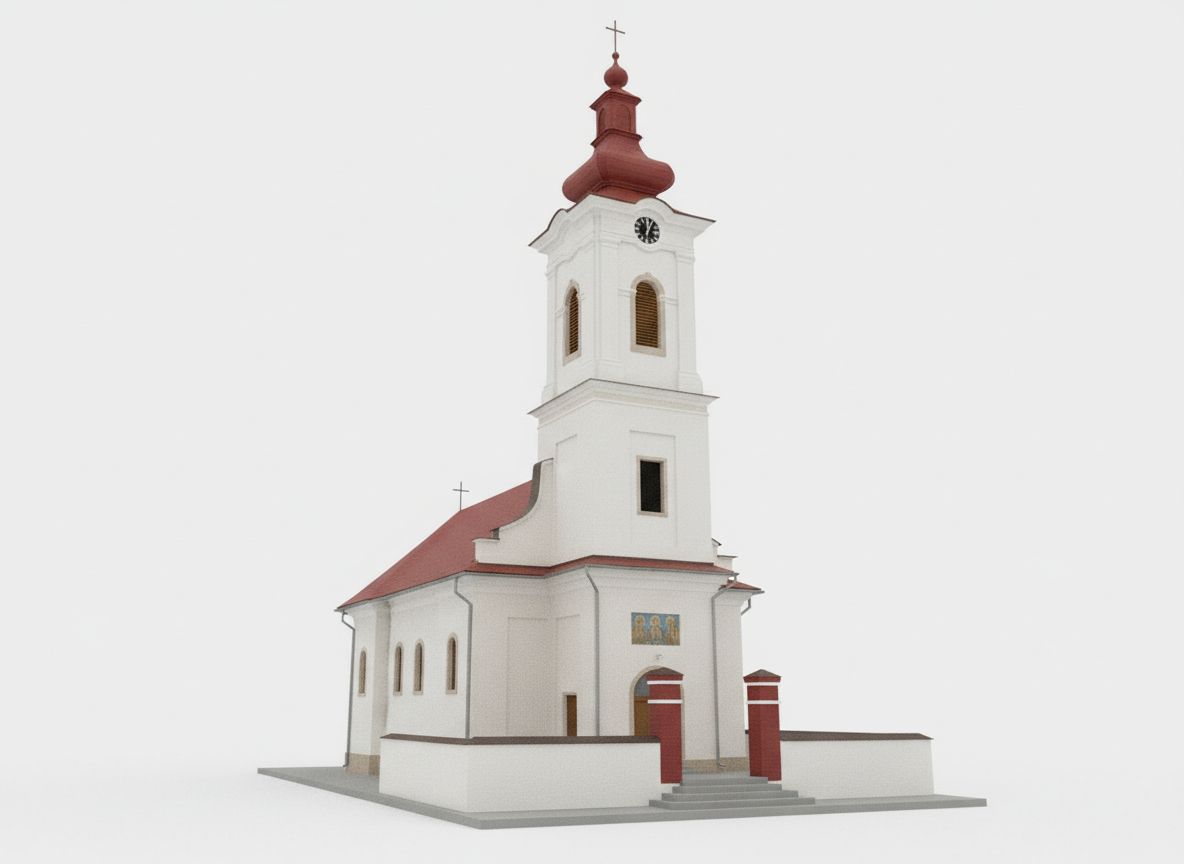 Baroque Church Model free 3D printable STL