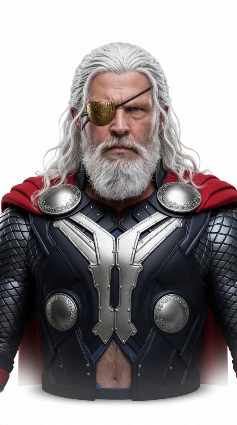 Thor Odinson Bust free 3D printable STL