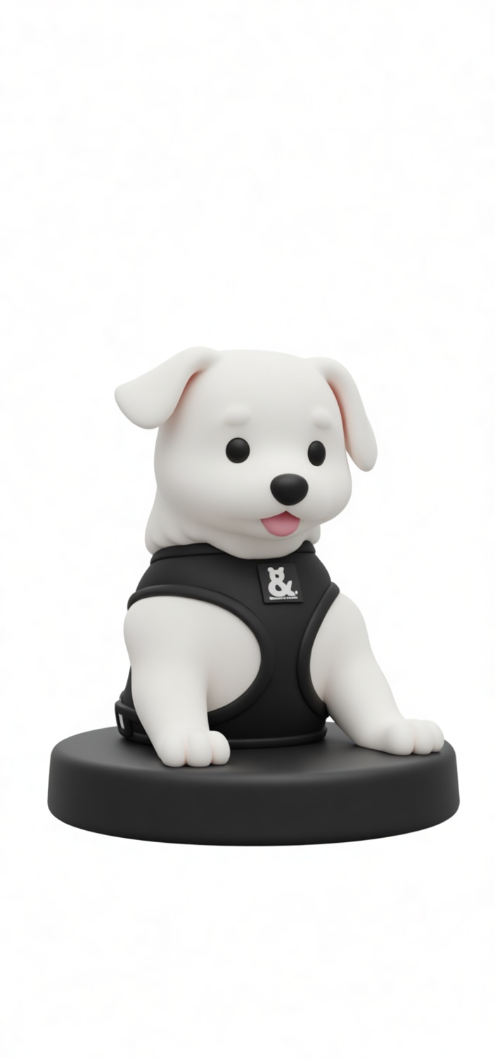 Cute Puppy Figurine free 3D printable STL