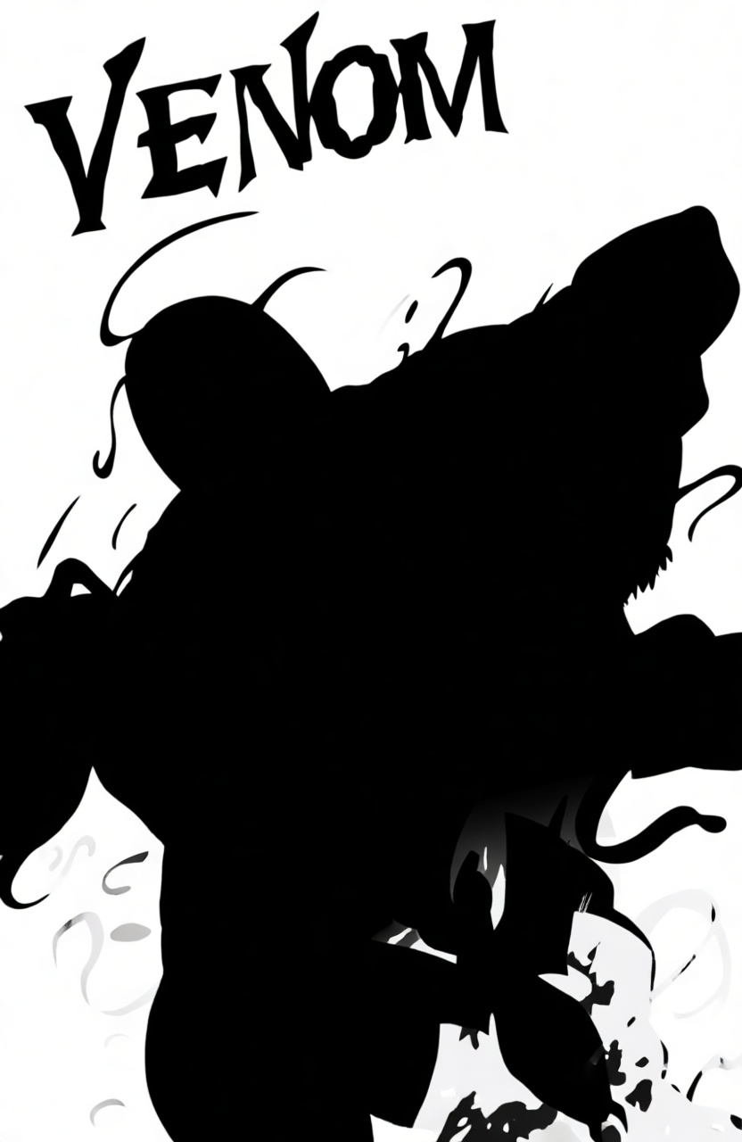 Venom Symbiote Statue free 3D printable STL